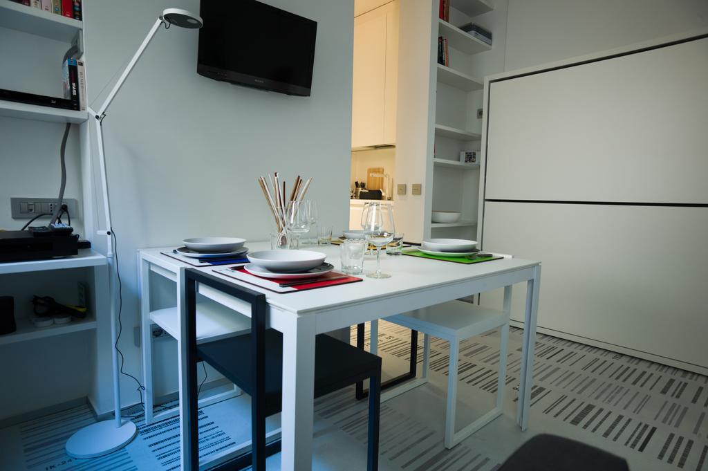 Stylish Mini In The Heart Of Milano Apartment Ruang foto